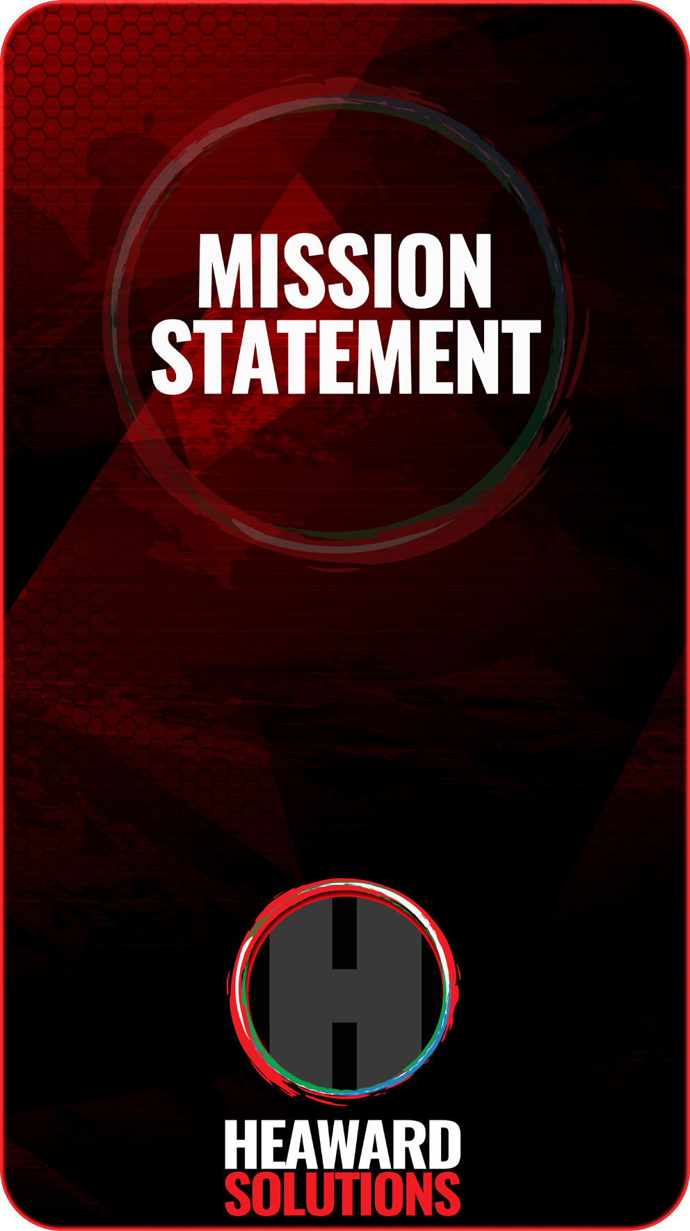 heaward solutions Purpose mission statement front card image