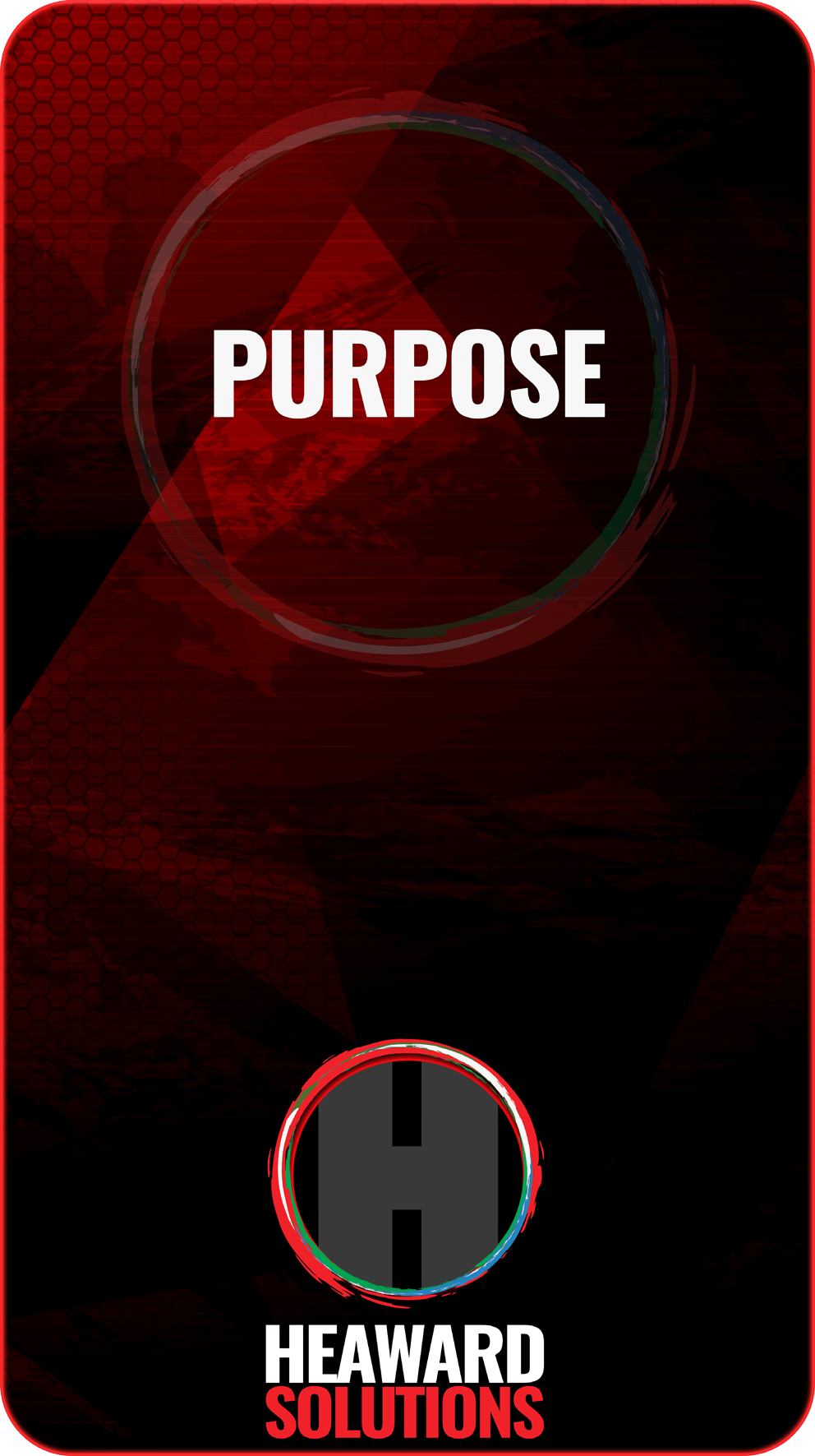 heaward solutions Purpose Values front card image