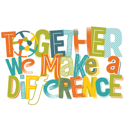 Together we make a difference logo
